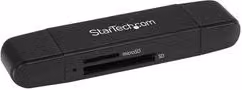 Lettore di schede di memoria multischeda Startech.Com USB 3.0 Black SDMSDRWU3AC