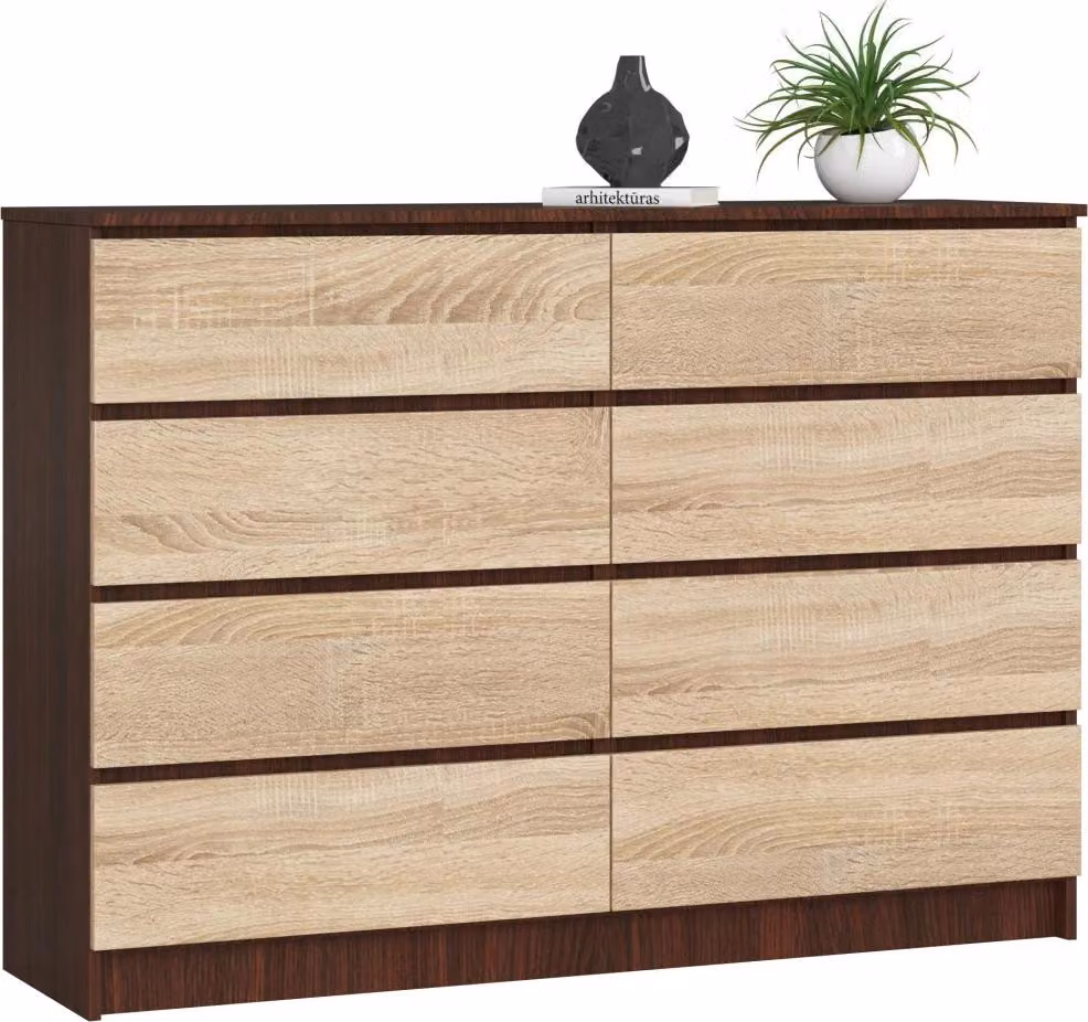 Cassettiera grande SAVRILA - wengé / rovere sonoma
