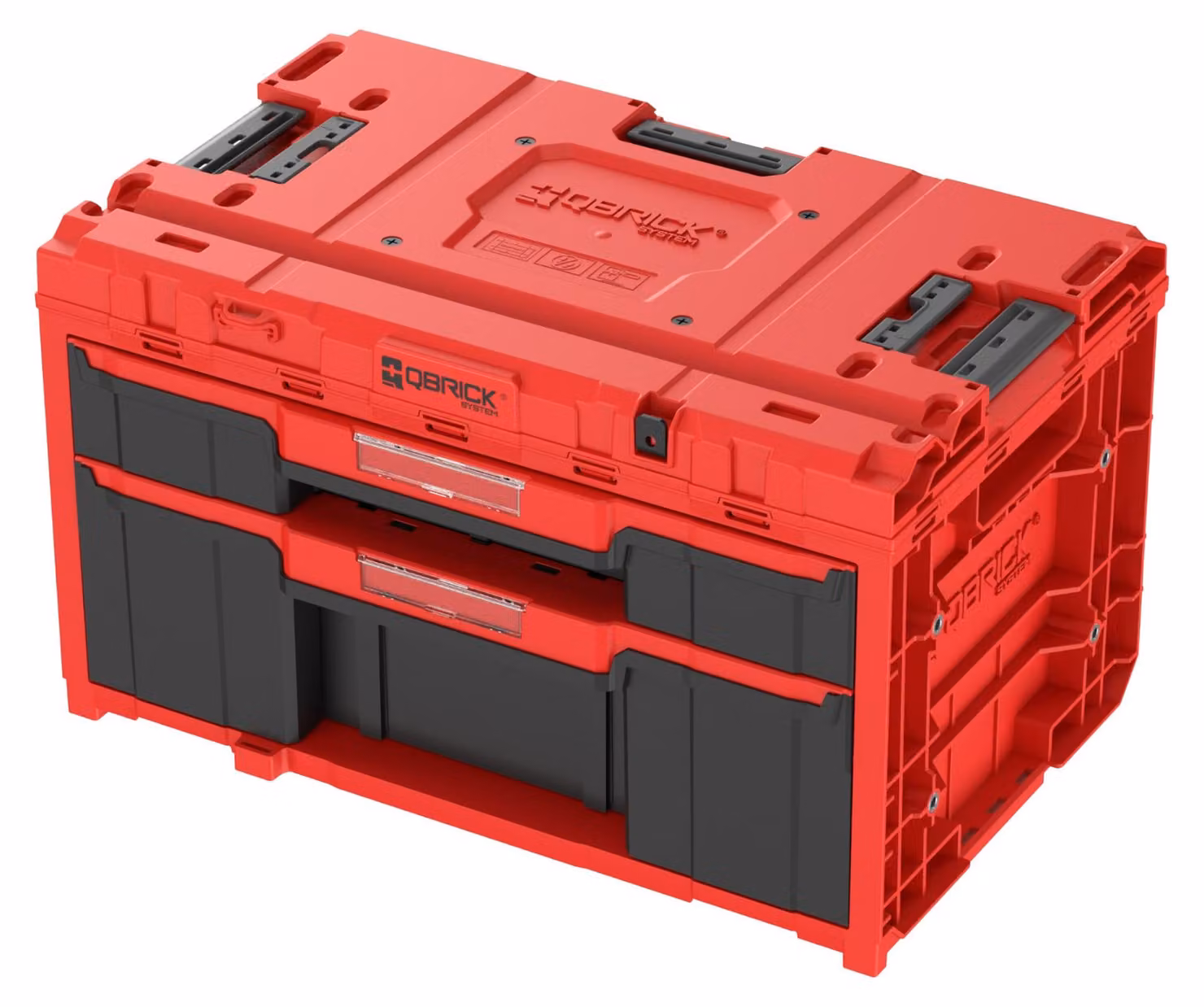 QBrick Dviejų stalčių įrankių dėžė, PLUS 2.0 UHD Custom, QBRICK ONE