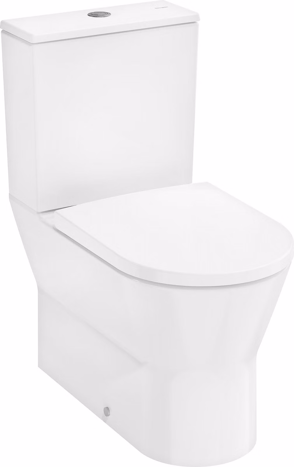 hansgrohe EluPura Original S, kit WC au sol, 365x640mm, AquaChannel Flush, réservoir de chasse et siège WC inclus, 60205450, 60205450