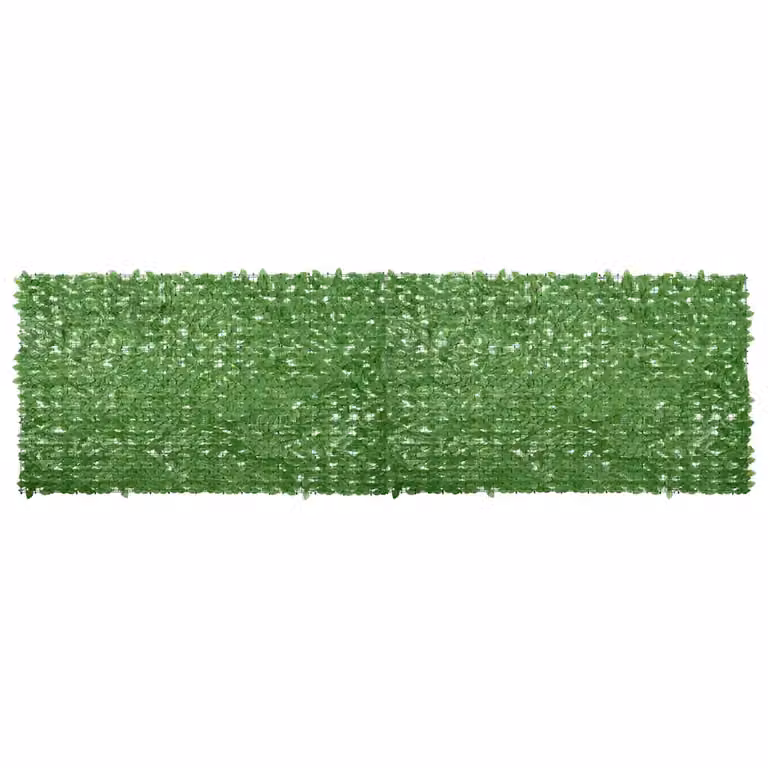 vidaXL Paravento da Balcone con Siepe Artificiale Verde L: 500 cm, H: 150 cm