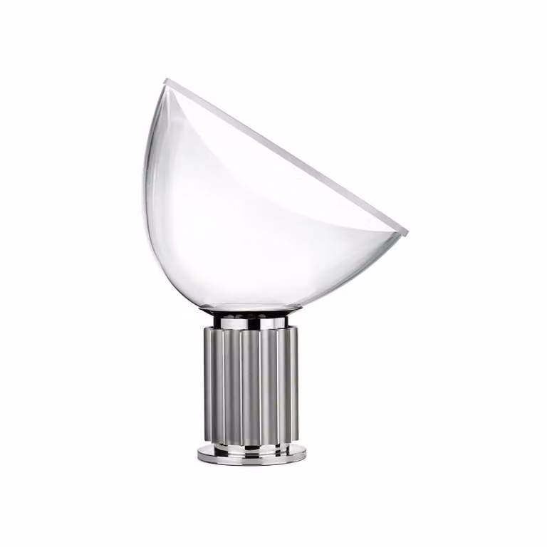 Flos - Taccia Small - Lampada da tavolo - Argento