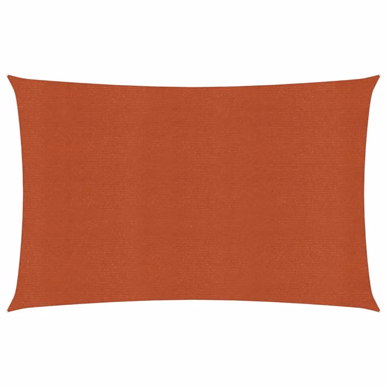 Vela Parasole 160 g/m² Rettangolare Terracotta 3,5x5 m HDPE