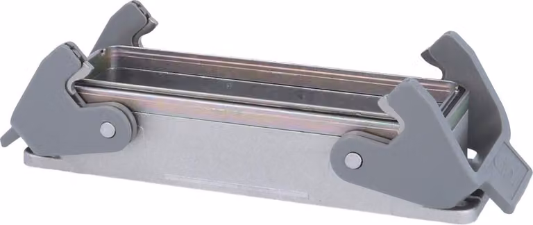 HARTING Han 24B EMV Custodia aggiuntiva con 2 staffe trasversali 2 staffe di bloccaggio Easy Lock - 1 pezzo