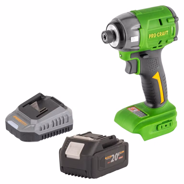 Avvitatore a impatto a batteria Procraft PS22bb 20 V 230 Nm 1/4" Brushless Solo - senza batteria, senza caricabatterie