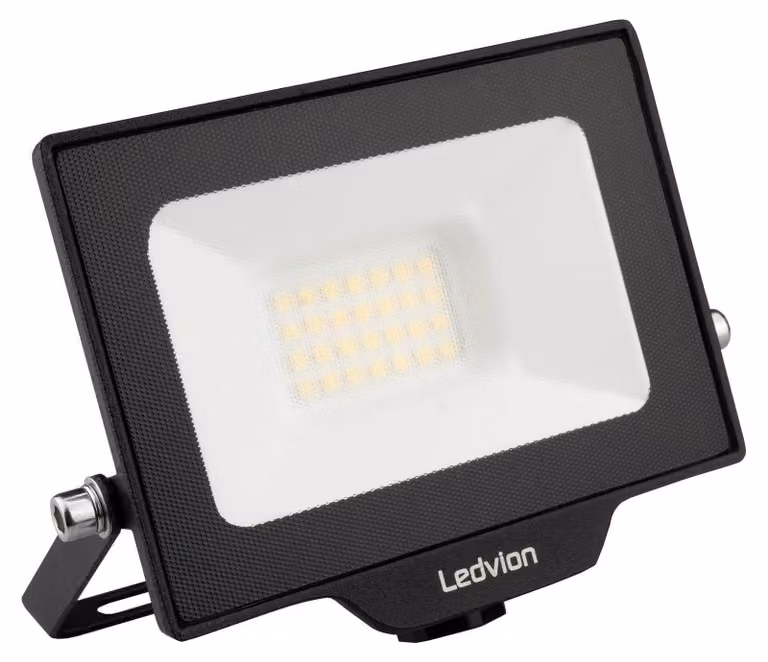 Faretto LED da 20W, 2200 lumen, 6500K, grado di protezione IP65, per uso esterno