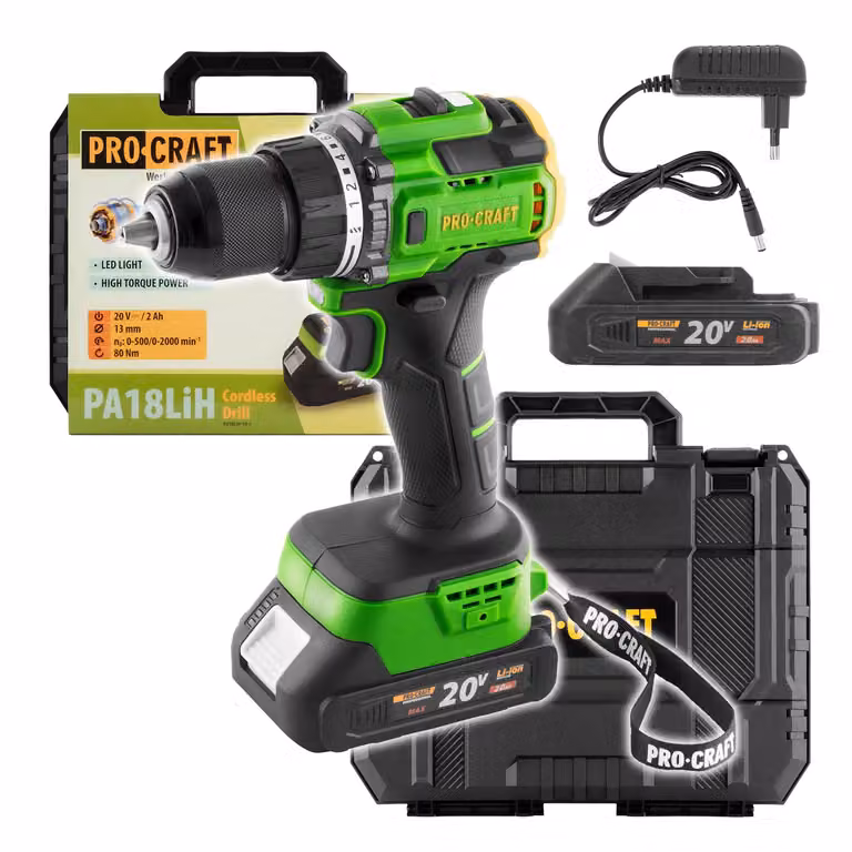 Avvitatore a batteria Procraft PA18LiH