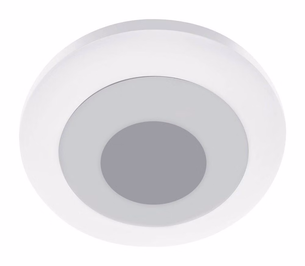 Rabalux 3015 Lampada da soffitto Calvin, 40 W, 3200 lm, bianca, rotonda, RGB, dimmerabile, ø500 mm