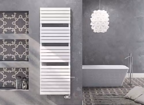 Radiatore Scaldasalviette Elettrico Cordivari DORY FAN da 700 W 500x1120 Colore Bianco con Termostato Ambiente Digitale Eco