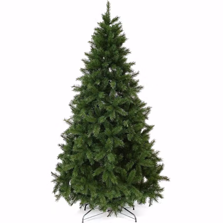 Albero di Natale Livigno VESTIAMO CASA Verde H: 180 cm, Diametro alla base: 119 cm