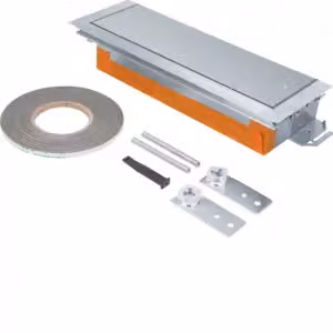 Hager BKWDE300060, Morsetto di estremità, Zama, Acciaio, Zincato, A vite, EN50085-2-2