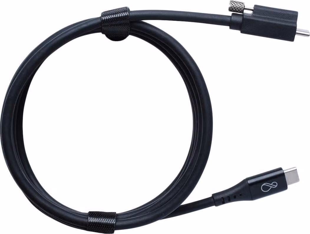 BACHMANN Ochno Cavo USB-C con vite 2,0 m nero