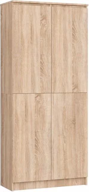 Libreria AKORD R80 Sonoma Quercia 80 cm 2 ante 80x35x180 cm