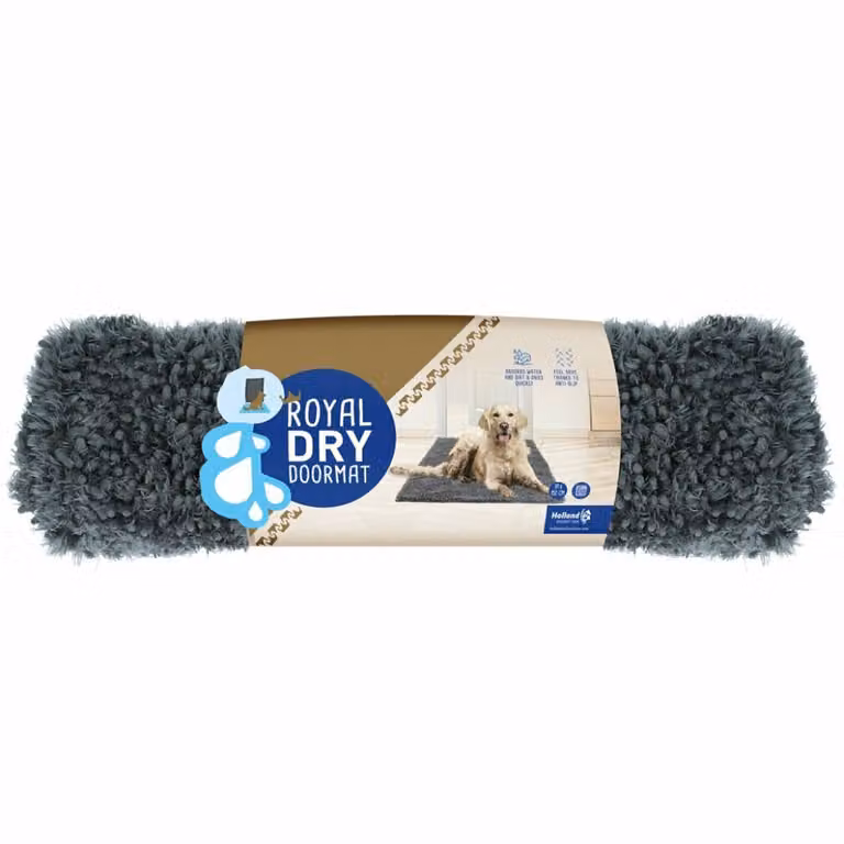 Zerbino Royal Dry grigio scuro, misura: L