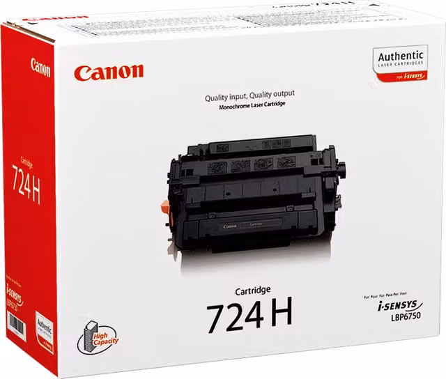 Canon Toner 724 H nero