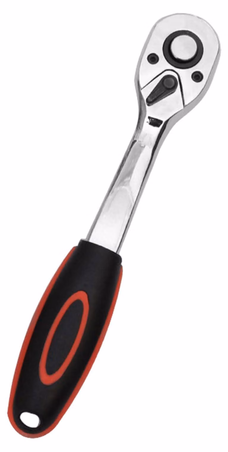 Chiave a bussola reversibile, 1/4 di pollice, 72 denti
