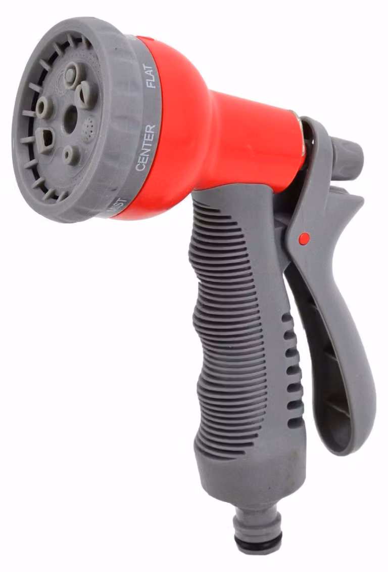 AW Tools - Pistola a spruzzo con tubo flessibile, TPR AW1671 (taglia unica) (grigio/rosso)