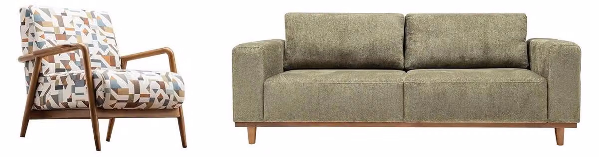 Wohnlandschaft Sofa Couch Set Sitzgruppe Sitzgruppe Lounge Polstergarnitur 3+1