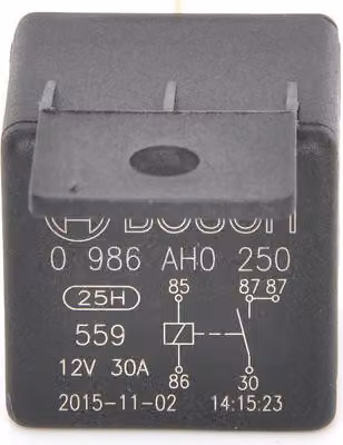 BOSCH 0 986 AH0 250 Relè contatto normalmente aperto