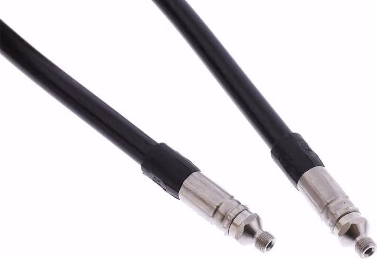 Tubo freno aeronautico STAHLFLEX 56cm nero