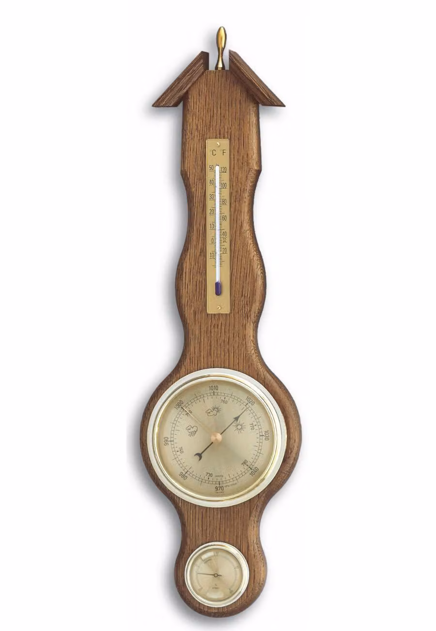 TFA 20.1037 Stazione meteorologica analogica in legno massello