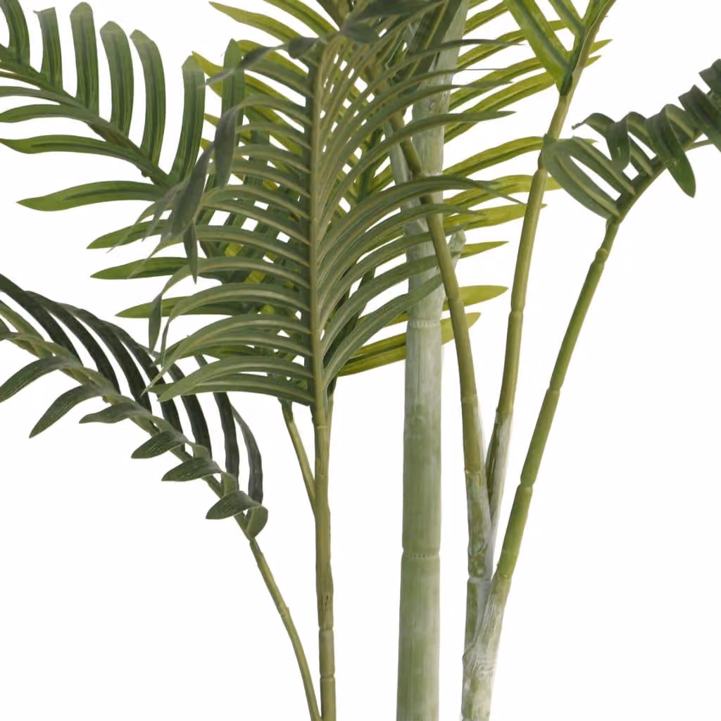 vidaXL Palma Artificiale Verde 120 cm PP