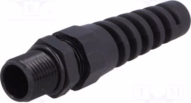 1 x Raccordo per cavo IP68, materiale: BM4009SN, con protezione anti-piegatura, passo PG9
