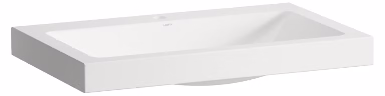 LAUFEN CLASSICS Vasque, rectangulaire, 1 trou pour robinet, sans trop-plein, 800x500x111mm, blanc brillant, H512CL70001111, H512CL70001111