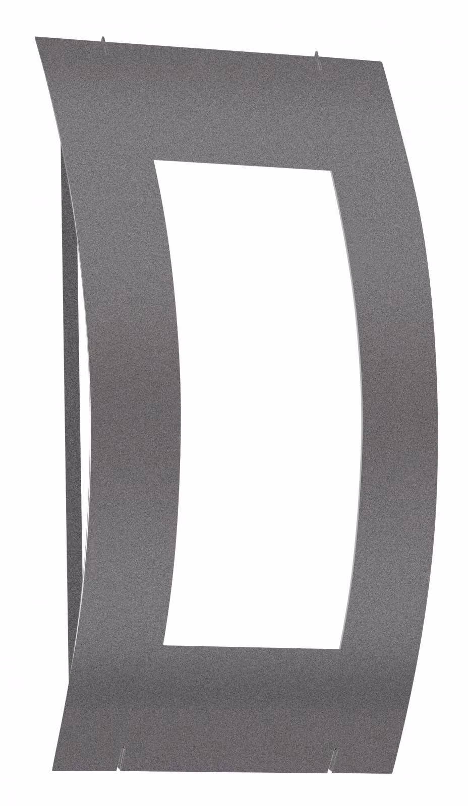 Lampada da parete per esterni CMD 72 in acciaio inox antracite IP44 E27