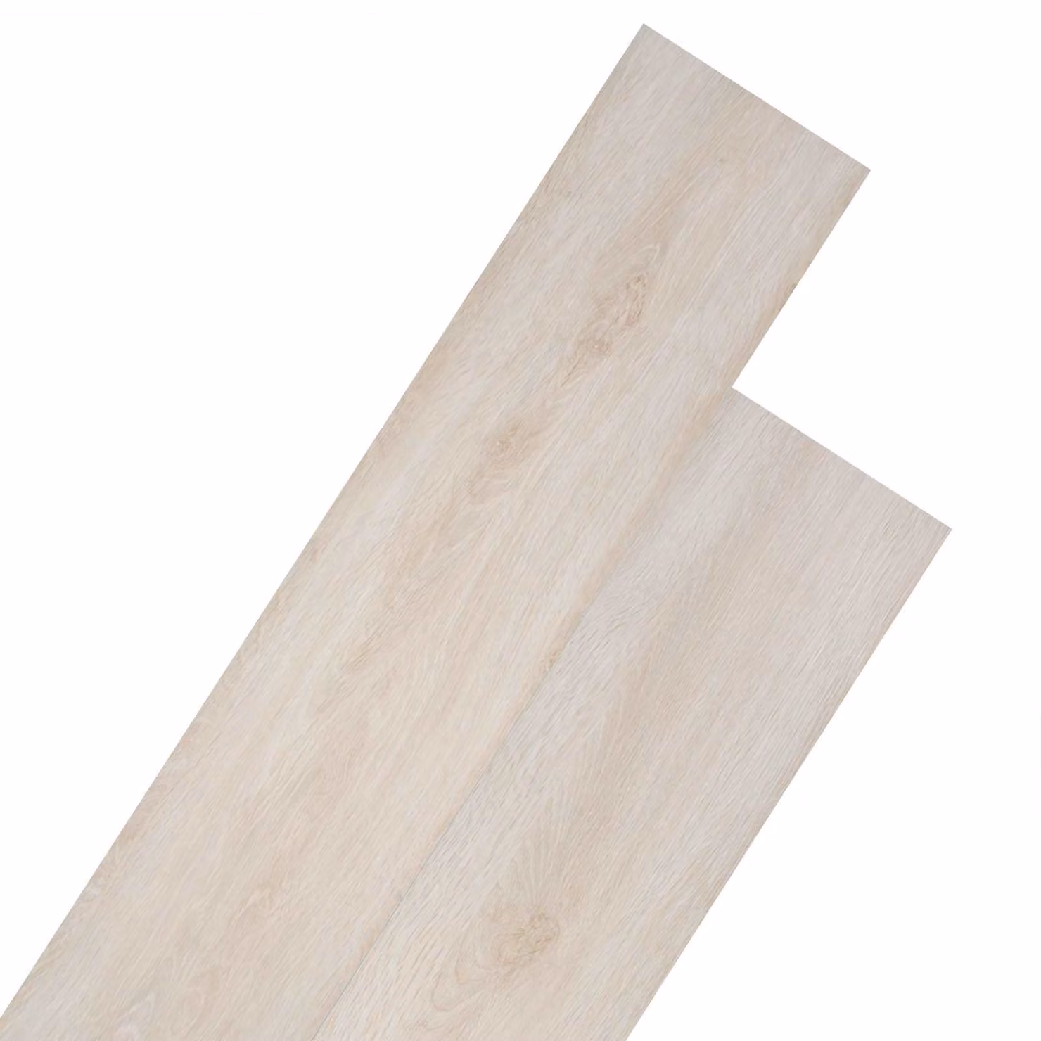Plance per pavimenti autoadesive in PVC vidaXL effetto legno bianco rovere classico