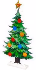 Albero di Natale LED Kaemingk Multicolore con 336 Luci SMD IP20 L/P/H: 38 x 1,3 x 66 cm