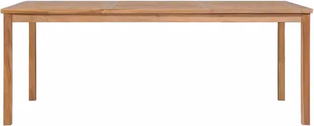 Tavolo da Giardino 200x100x77 cm in Legno Massello di Teak 44998