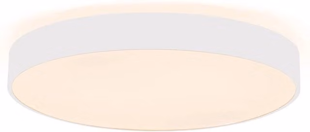 Plafoniera moderna tonda LED 65W MENKAR 600 CCT 3000K 4000K lampada soffitto parete per interni 60cm 230V COLORE BIANCO