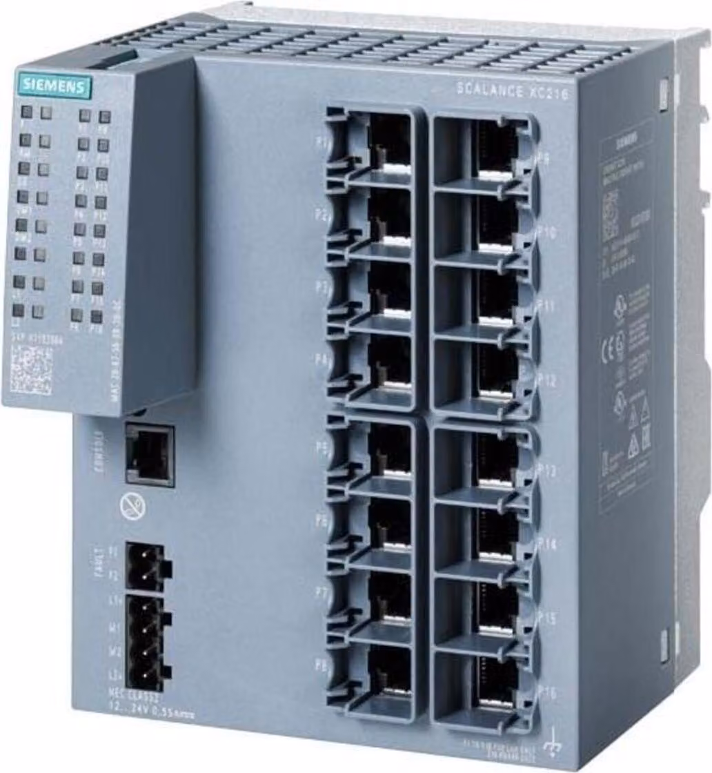 Switch di rete Siemens 6GK5216-0BA00-2AC2 gestito L2 Fast Ethernet (10/100) (6GK52160BA002AC2)