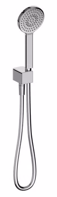 Set di rubinetteria da parete ALLUVION, diametro 10,5 cm, con raccordo a muro