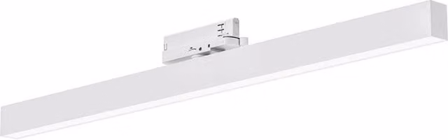 Reglette LED GFA Gealuce da 36W per Binario Trifase, Luce Bianca 4000K, 3510lm, Alluminio Bianco Opaco