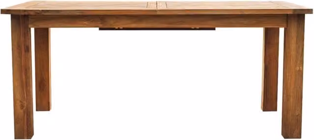 Tavolo da giardino allungabile Sumatra in legno di teak marrone L/P/H: 180/250 x 100 x 77 cm