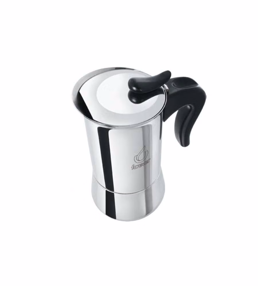 Caffettiera Miss Splendy Forever Induction 2 Tazze in Acciaio Inox Cromo lucido Silver – 2