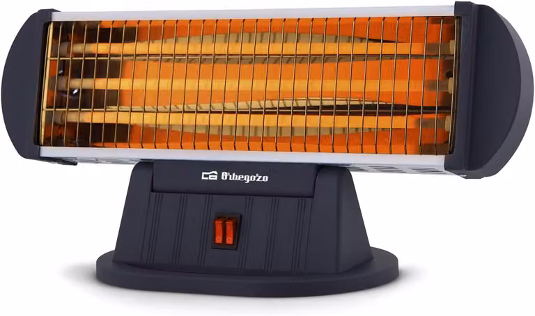 Fornello al quarzo orbegozo bp 0204/ 3 livelli di potenza/ 1200w