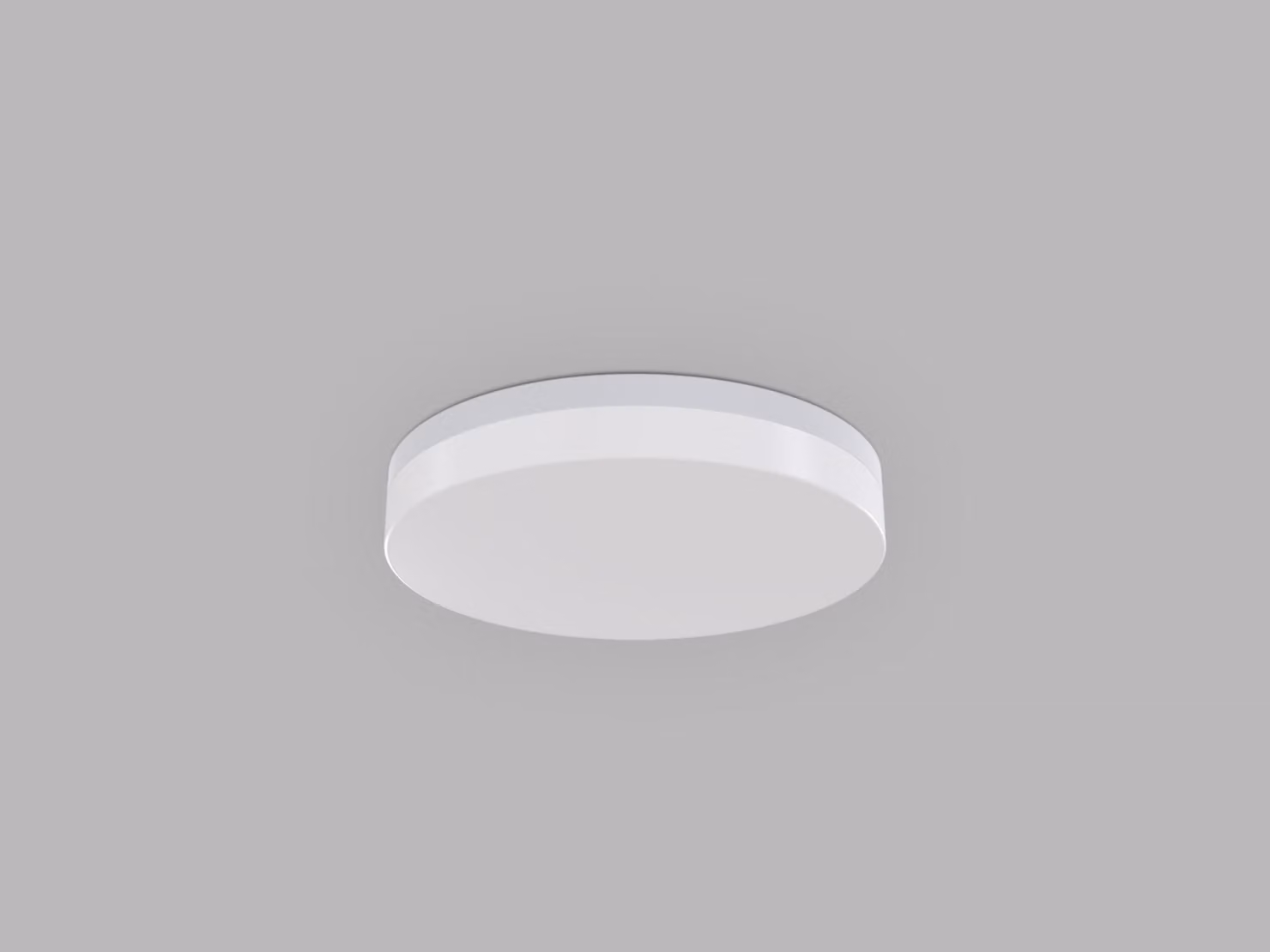 Apparecchio LED a soffitto YPSO CRI90 IP54 dimmerabile, Variante: YPSO, Ø 290 mm, bianco, 10-22 W, 1000-2200 lm, 2CCT, DALI