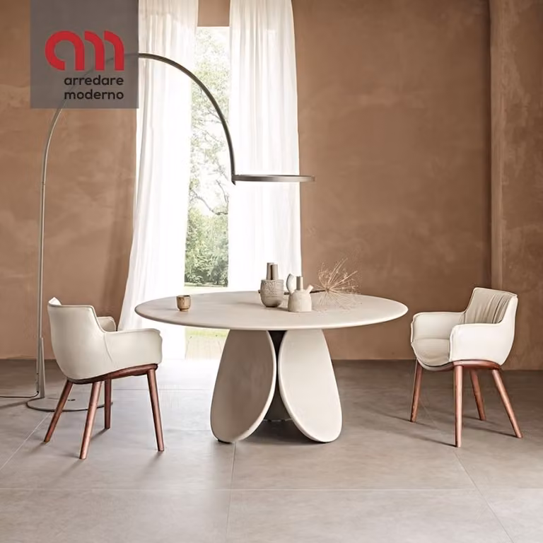 Tavolo Maxim Argile Cattelan Italia rotondo