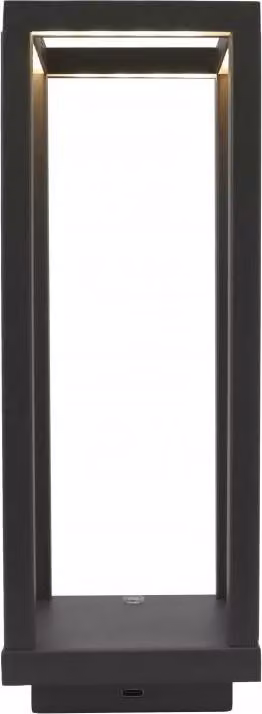 Nuova lampada da tavolo Majestic Lea 2 W LED E Nero