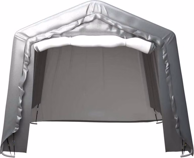 Tenda portaoggetti 300x300 cm grigio acciaio