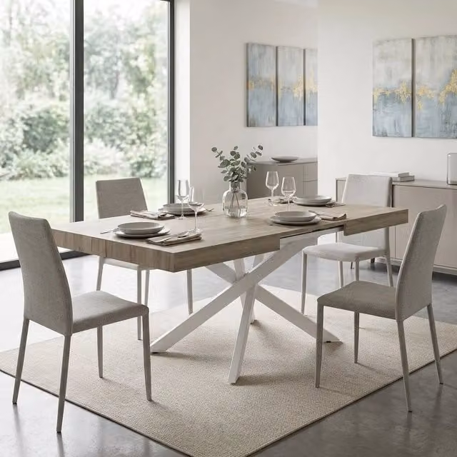 Tavolo da pranzo allungabile 160/240x90 - POTHOS