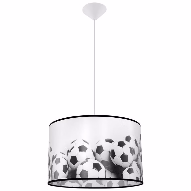Lampada a sospensione FOOTBALL B 40 1xE27 15W PVC 82x40x40cm Sollux Lighting