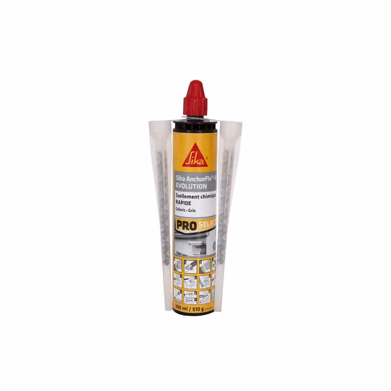 SIKA Anchorfix-1 Evolution, resina chimica a indurimento rapido - Grigio - 300 ml