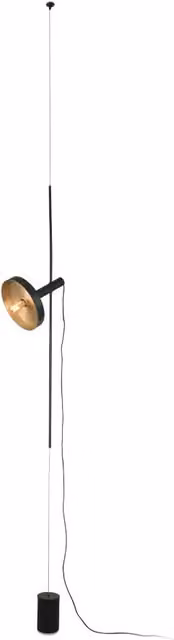 WHIZZ, Lampada da Terra con Peso, Faro Barcelona Colore: Nero