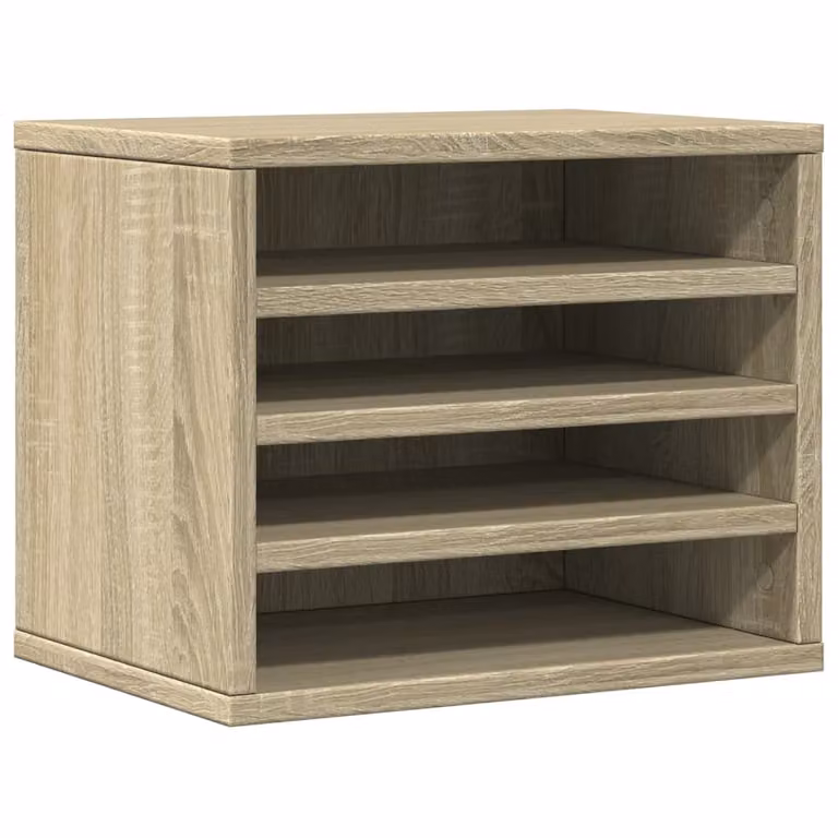 Organizer Scrivania Rovere Sonoma 36x26x29,5 Legno Multistrato