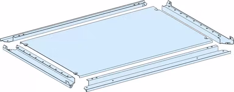 Schneider Electric PrismaSeT-P, piastra passacavi, IP55, larghezza = 650 mm, profondità = 600 mm LVS08686