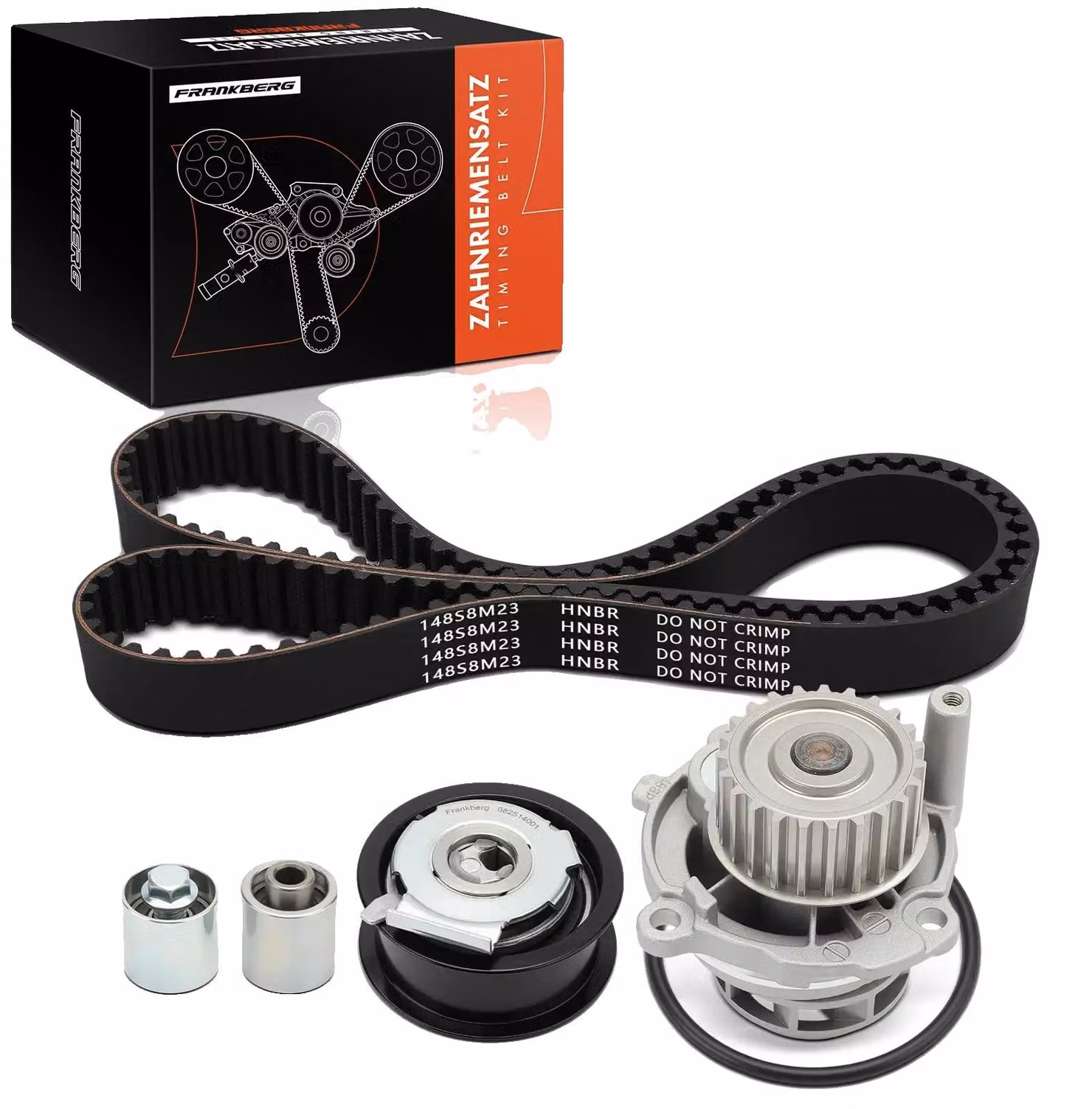 Kit cinghia di distribuzione, lunghezza 1 metro, materiale in gomma, compatibilità con diverse marche di automobili, elevata durata, facile installazione